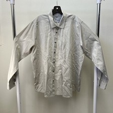 Ted Baker Gray Button up long sleeve dress shirt - Size 7