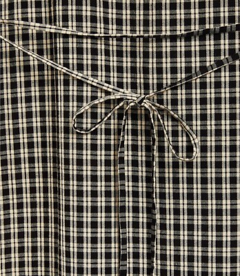LOFT Lou & Grey Sleeveless Tie Waist Plaid Midi Dress Size Small Black Color | eBay LOFT Lou & Grey Sleeveless Tie Waist Plaid Midi Dress Size Small Black Color | eBay