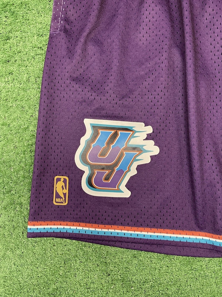 超希少 90s【全刺繍】NBA ユタ・ジャズ Utah Jazz プロプレイヤー Mitchell & Ness Authentic Utah Jazz 1997 - 98 Warm Up Jacket