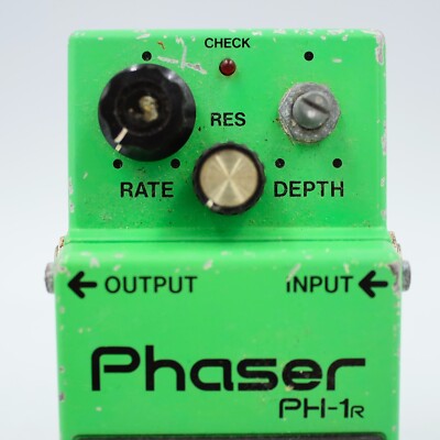 BOSS PH-1R Phaser Made in Japan 1981 Black Label ACA Vintage