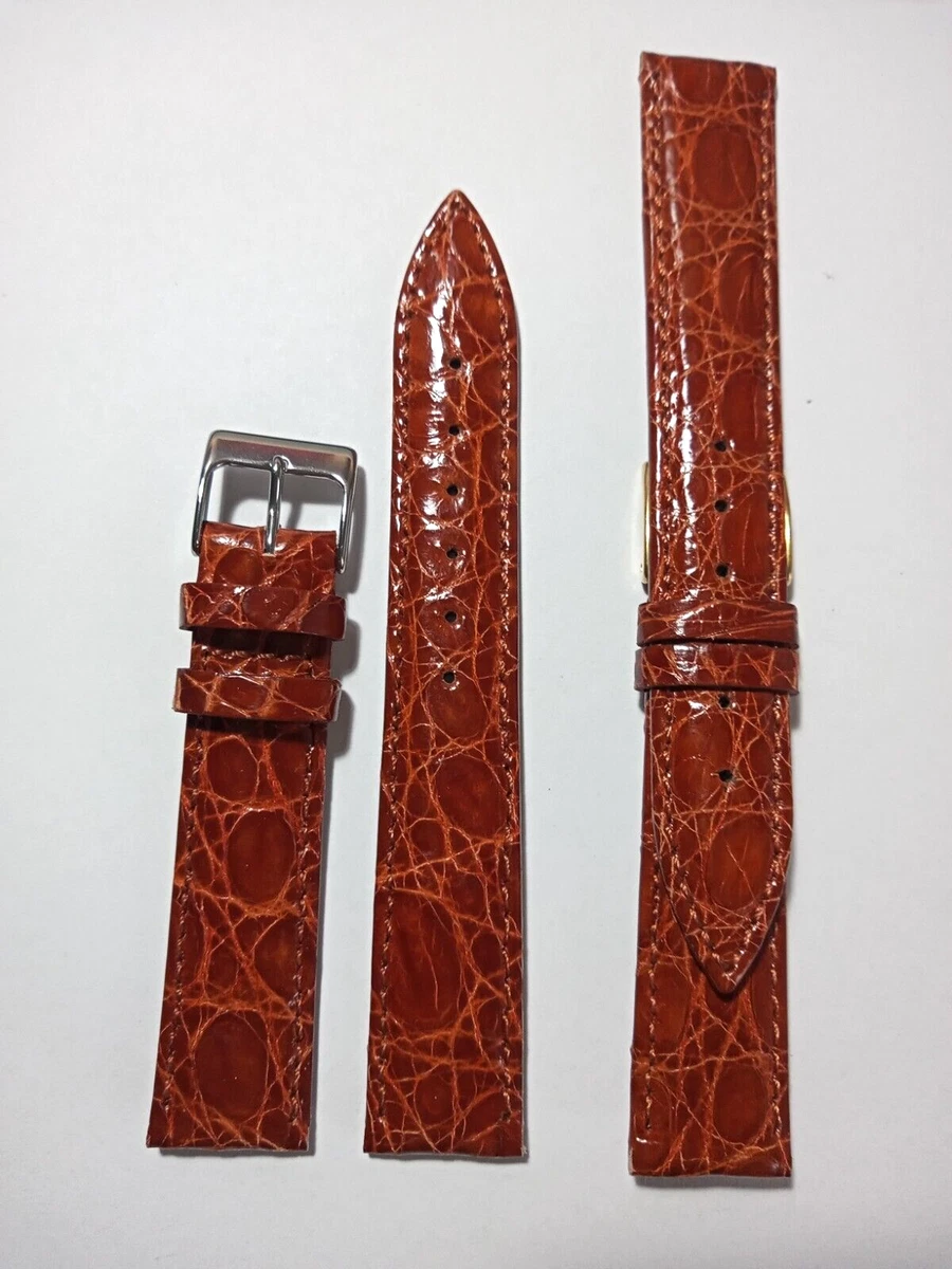 Ceinture En Cuir Coccodrillo (crocodile) - Neuve Avec étiquettes, Style Luxe
