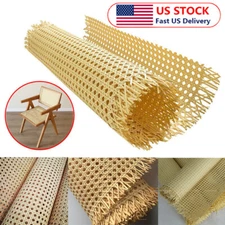 Natural Cane Sheet Webbing Rattan Sheet Cane Webbing Chair Repair DIY Sheet