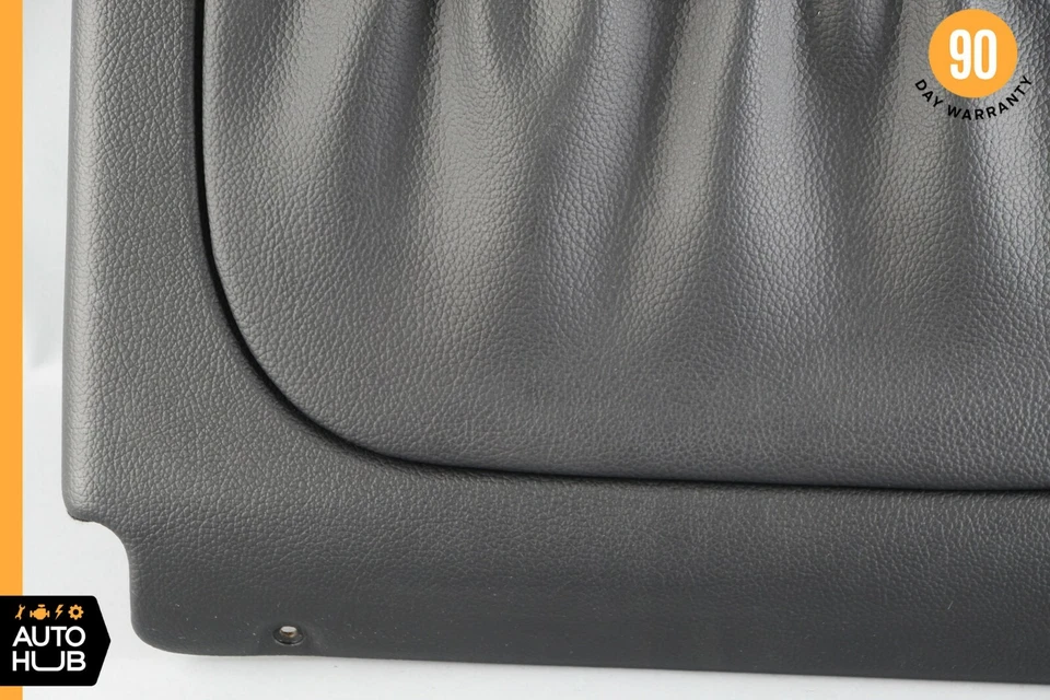 05-07 Mercedes W203 C240 C320 Cubierta Trasera Asiento Lado Pasajero Delantero Derecho Negro Foto 4 de 4