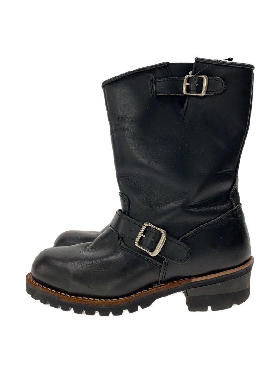 Levi S Engineer Boots/Us6/Blk/Leather/Lv6628