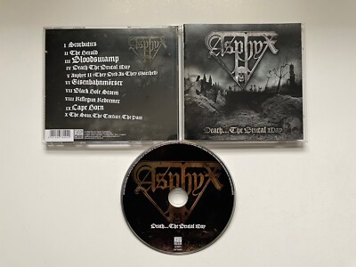 Asphyx - Death... The Brutal Way CD 2009 Century Media 9978992 death doom metal