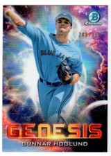 2021 Bowman Chrome GUNNAR HOGLUND Genesis ROOKIE REFRACTOR! #240/250!