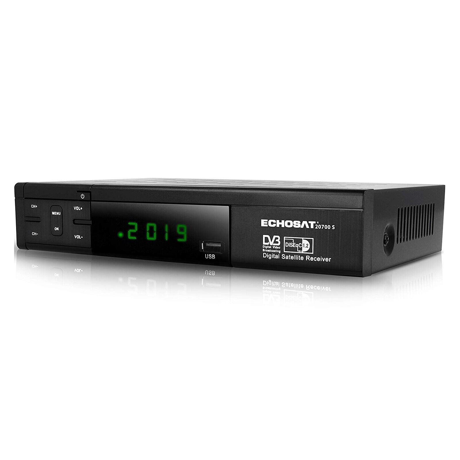 HD SAT Receiver Echosat 20700 Digital mit HDMI + SCART Full HDTV USB 1080p Tuner