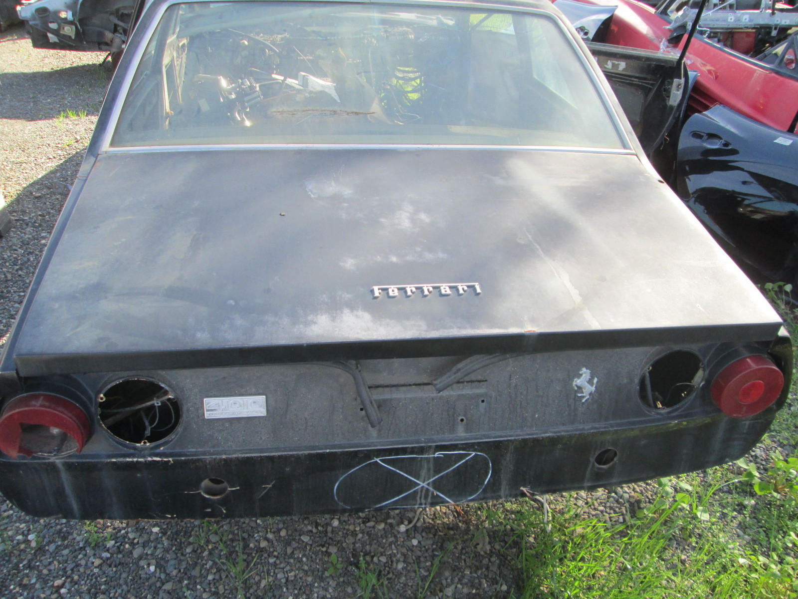 Ferrari 400,412 Rear Bonnet Lid, Trunk Lid  # 255-34-004-06