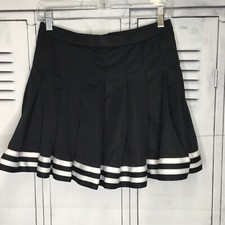 Cheerleading Uniform BLACK New Skirt New Girls 9-10  