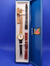 Lorus Mickey Unlimited Disney Interchangeable Quartz Leather Watch 6A70