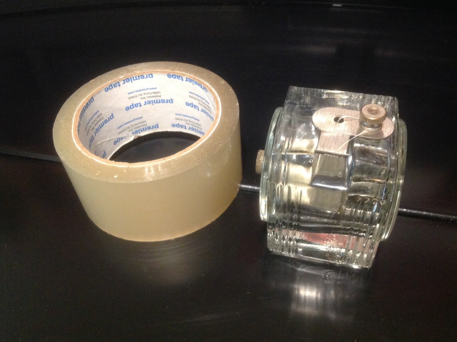 Antique Johnson & Johnson Glass Dental Floss Dispenser Vintage Rare eBay