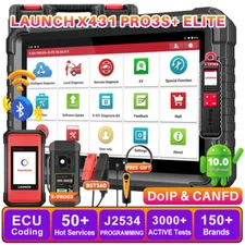 LAUNCH X431 PRO3S+ V5.0 Car Diagnostic Scanner Tool J2534 Programming Key Coding
