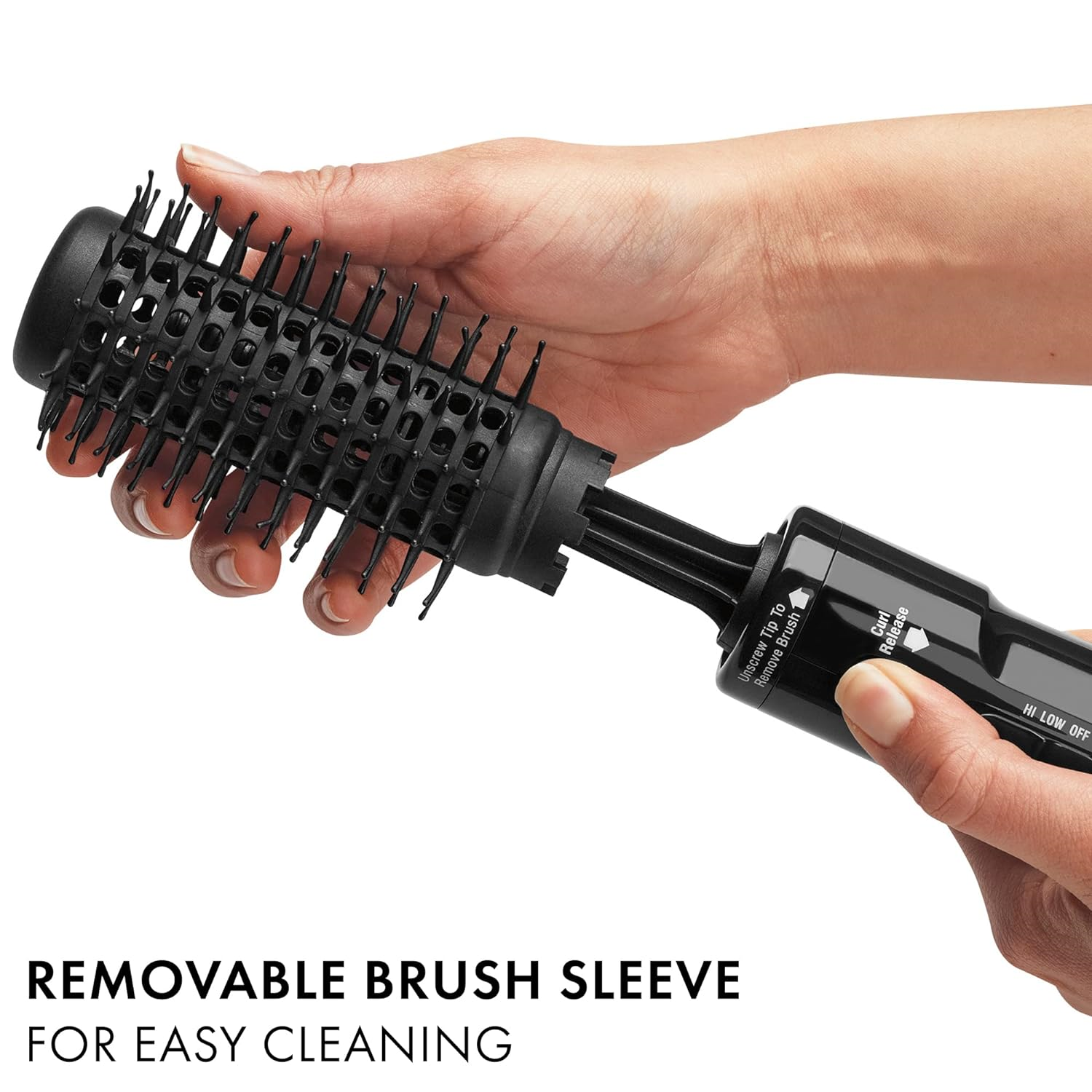 HOT TOOLS Pro Artist Hot Air Styling Brush Style, Curl and Touch Ups