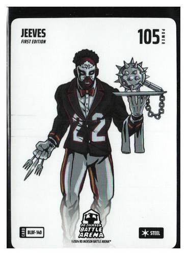 Bo Jackson Battle Arena Jeeves Jimmy Butler Blizzard Steel Battlefoil
