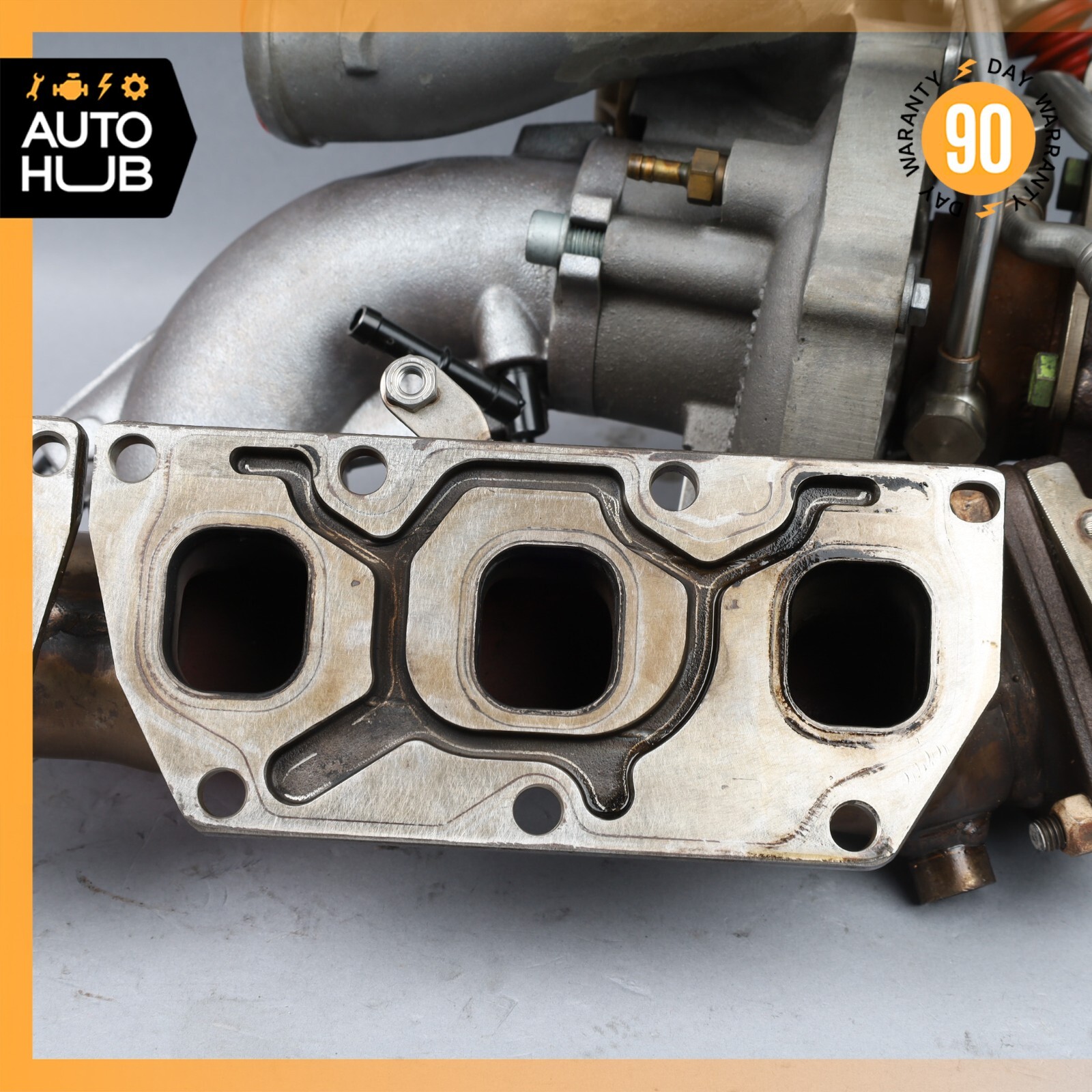 03-08 Bentley Continental GT 6.0L W12 Turbocharger Turbo Manifold Left Side OEM