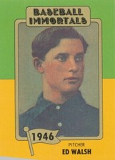 Ed Walsh 1980-87 SSPC Baseball Immortals  #49 Chicago White Sox