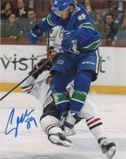 Vancouver Canucks Sam Gagner Autographed Signed 8x10 NHL Photo COA D