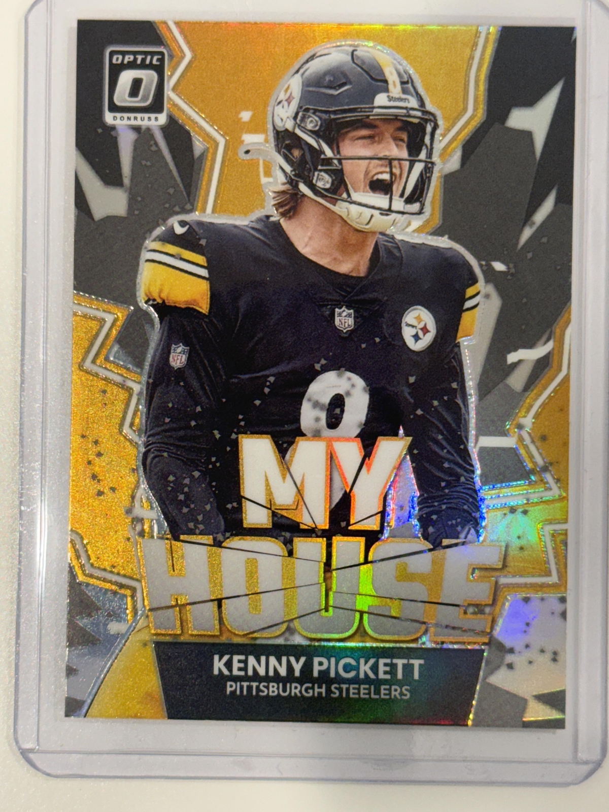 2022 Donruss Optic #MH-1 Kenny Pickett My House!