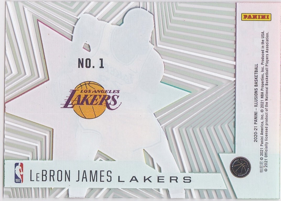 NBA lebron james ルーキーイヤー インサート LEBRON JAMES Shining Stars RARE PANINI ILLUSIONS Insert