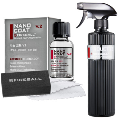 Fireball Nano Coat V2 Lackversiegelung + Fireball Pirouette Quick Detailer 500ml