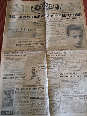 Pressefoto: Jean Robic. Tour de France 1949