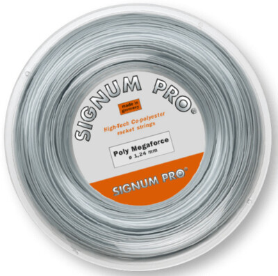 SIGNUM PRO Poly Megaforce ( 200m Rolle ) silber 1,19 mm (0,34 EUR/m)