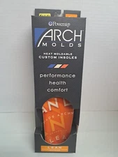 Powerstep Archmolds Heat Moldable Custom Insoles Men's 6-6.5,Women's 7.5-8