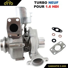 Turbolader Neu 1,6L HDI 109/110Ch Nuckel für C4 C5 Xsara 206 207 TDCI MZR CD