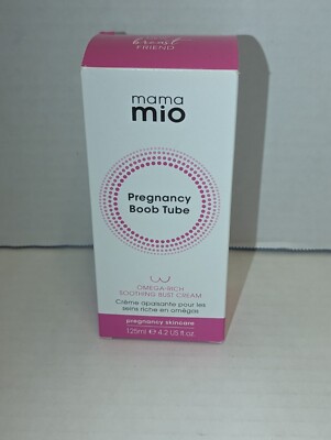 Mama Mio Pregnancy Boob Tube Omega Rich Soothing Bust Cream 4.2 Fl Oz