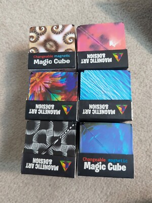 magnetic cube puzzle Set A (6 Colors  per set)