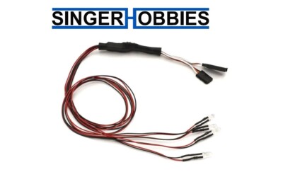 KYOSHO 97054-4HR LED Light Unit (5/4 Bulbs/Halogen & Red) KYO