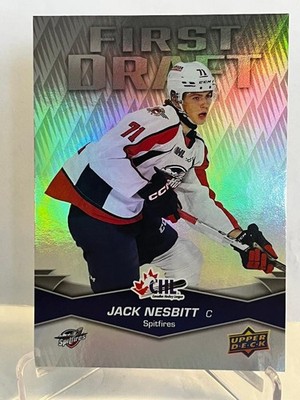 Jack Nesbitt Rookie 2023-24 Upper Deck CHL First Draft #FD-10  Flyers
