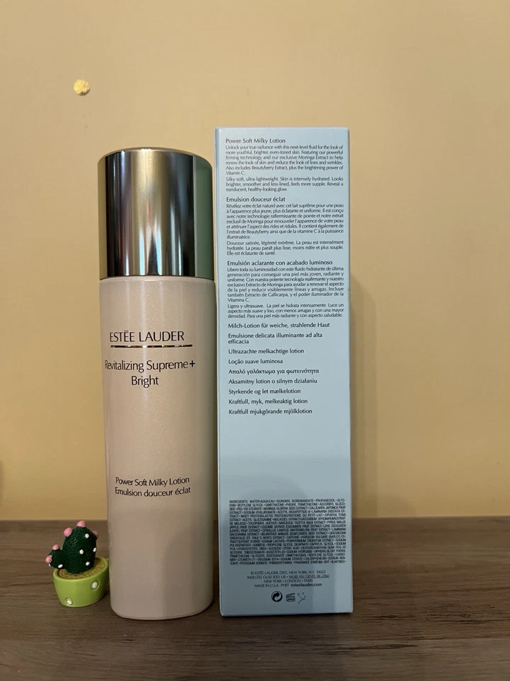 Estee Lauder Revitalizing Supreme+ Bright Power Soft Milky Lotion 3.4fl oz/100m  - Image 2 of 3
