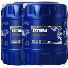 2x20 LITER MOTOR&Ouml;L &Ouml;L MANNOL SAE 5W-40 EXTREME passend f&uuml;r VW 502.00 / VW 505.00