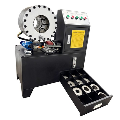 #ad #ad 220V 1PH Electric Hydraulic Hose Pipe Crimper 1 4quot; 2quot; for Tube Crimping Machine $2934.80