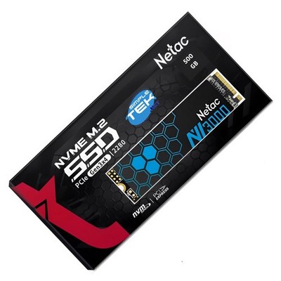 Netac Nv3000 SSD M.2 NVMe PCIe 3.0 500GB 2280 Solid State Drive Computer