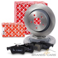 Febi Bremsscheiben +BelÄGe Hinten FÜR Ford C-MAX 2 Kuga 2 Tourneo Transit V408