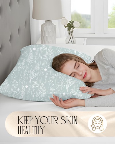 2 Pack Mulberry Silk Pillow Case for Hair and Skin 19 Momme Standard 26"x20" ... - Picture 5 of 6