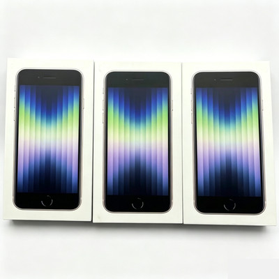 New Sealed box Apple iPhone SE 3rd Gen 2022 64~128~256GB Factory Unlocked in USA