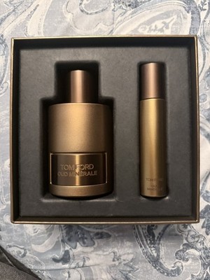 Tom Ford Oud Minerale 2PC Men s Fragrance Spray Set 100ml and 10ml EDP