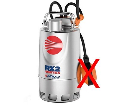 Tauchpumpe für sehr schmutziges Wasser PEDROLLO VORTEX RX4/40 10M 1Hp 400V