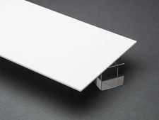 1/8" (3mm) Solid White Acrylic 12"x12" Sheet Plexiglass Cast AZM 