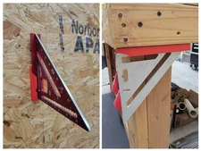 7in Rafter / Speed Square Holder – Wall & Under Mount – Standard & Wide Slot