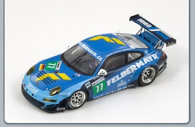 1:43 Spark Porsche 997 Gt3 Rsr #77 16Th Le Mans 2011 S3418 Modellino - Photo 1/2