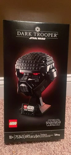 LEGO Star Wars: Dark Trooper Helmet (75343) BRAND NEW, SEALED FREE SHIPPING