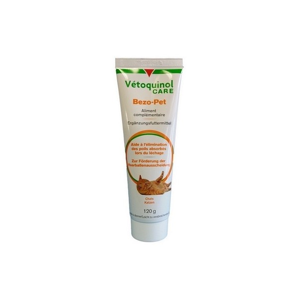 Vetoquinol Bezo Pet Gel 120G ErgäNzungsfuttermittel FüR Katzen (156,41 Eur/Kg)-image