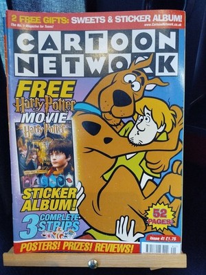 CARTOON NETWORK COMIC ISSUE 41 RARE VINTAGE UK SCOOBY DOO HARRY POTTER