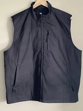Mens Rothco Undercover Travel Zip Vest Black Medium Miltary Concealed Carry