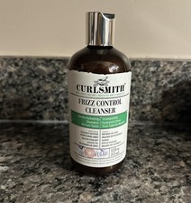 Curlsmith Frizz Control Cleanser, Gentle Hydrating Hair Shampoo- 12 fl oz
