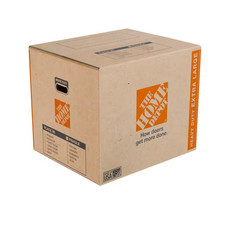 24 In. L X 20 In. W X 20 In. D Extra-Large Moving Shipping and Packing Box with